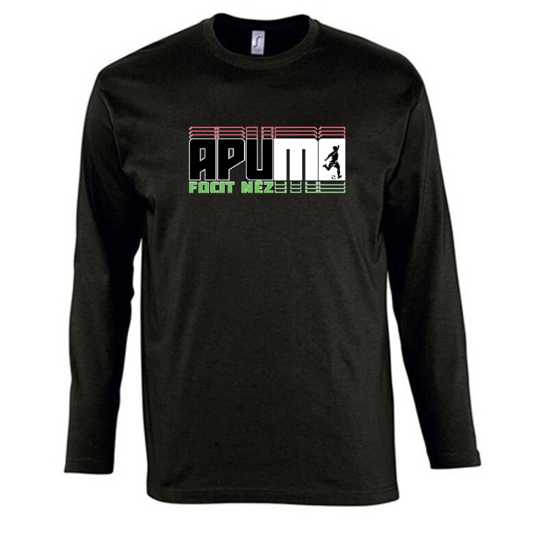 Apu ma focit néz tricolor Hosszú Ujjú Póló