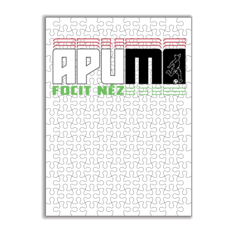 Apu ma focit néz tricolor Puzzle