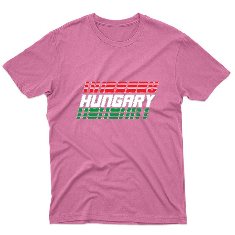 Hungary döntött felirat Unisex Póló