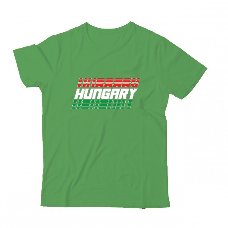 Hungary döntött felirat Gyermek Póló