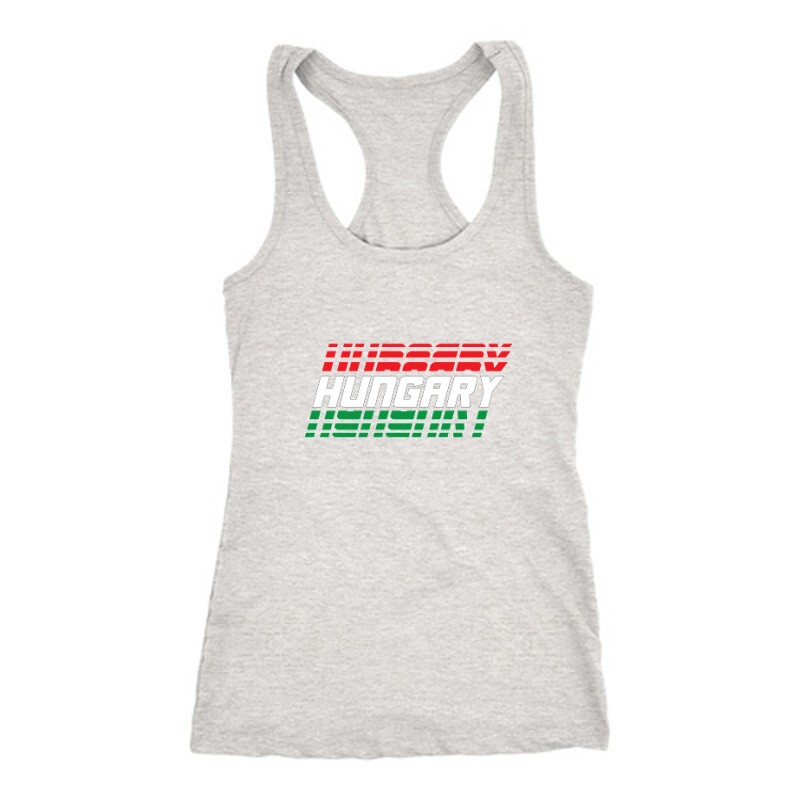 Hungary döntött felirat Női Trikó