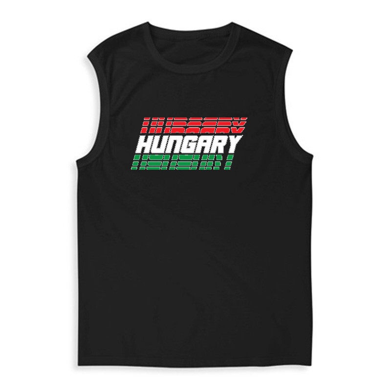 Hungary döntött felirat Férfi Trikó