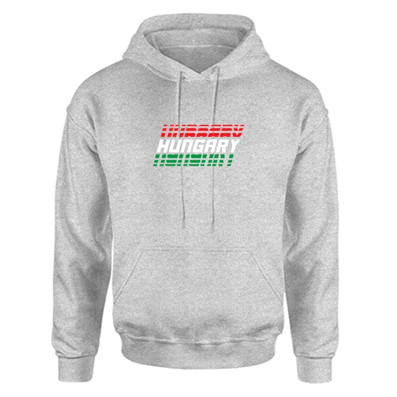 Hungary döntött felirat Unisex Kapucnis Pulcsi