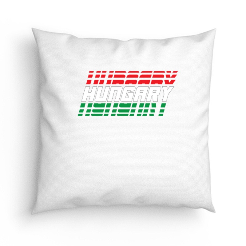 Hungary döntött felirat Párna