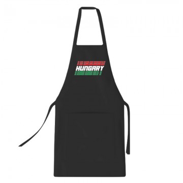 Hungary döntött felirat Kötény