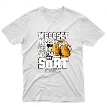 Meccset nézek Unisex Póló