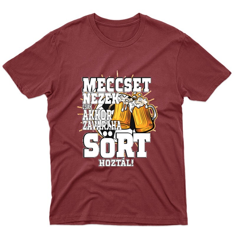 Meccset nézek Unisex Póló