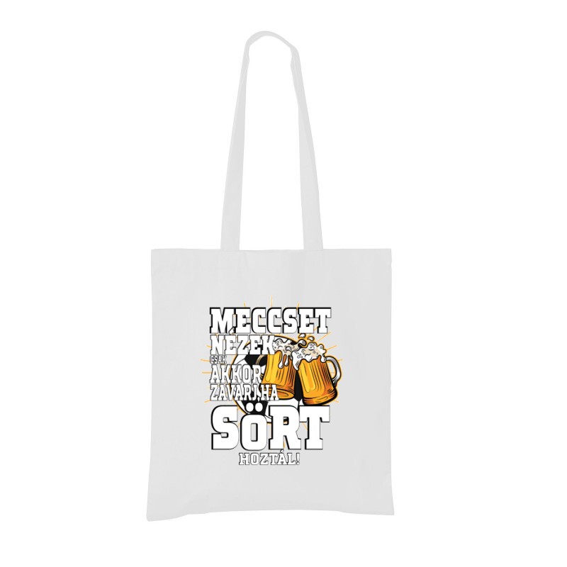 Meccset nézek Bevásárló Táska