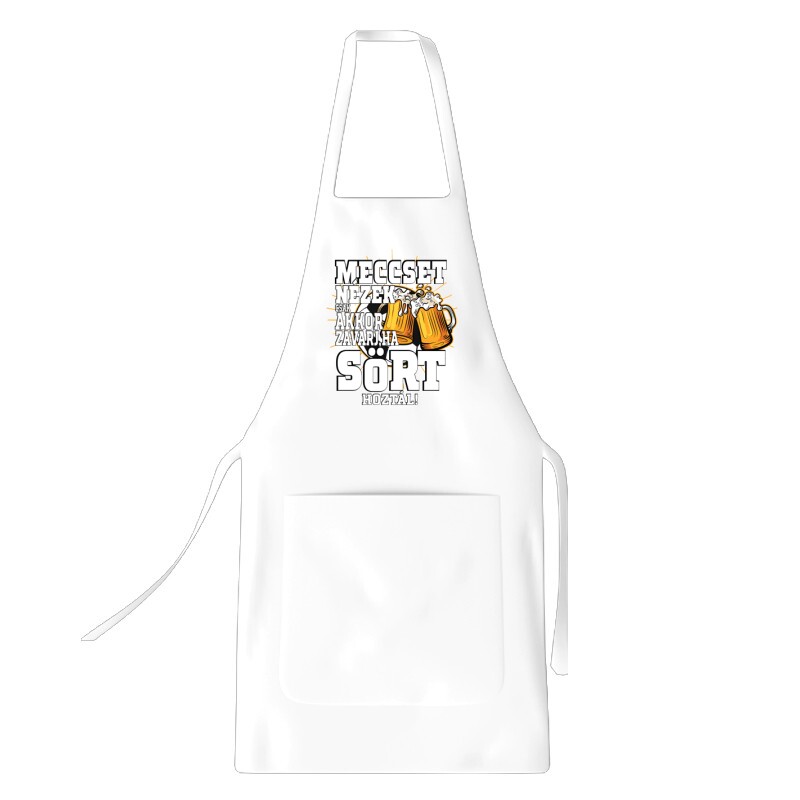 Meccset nézek Kötény