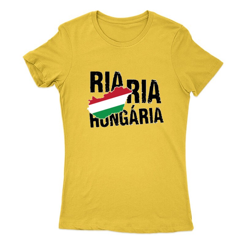 Ria ria hungária map Női Póló