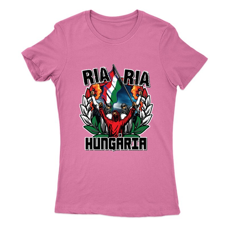 Ria ria hungária Szurkolók Női Póló