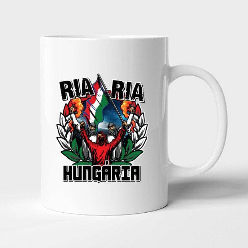 Ria ria hungária Szurkolók Bögre