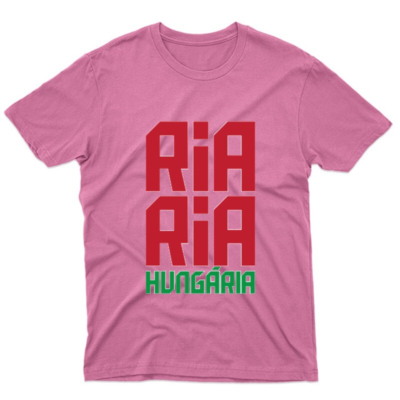 Ria ria hungária Text Unisex Póló