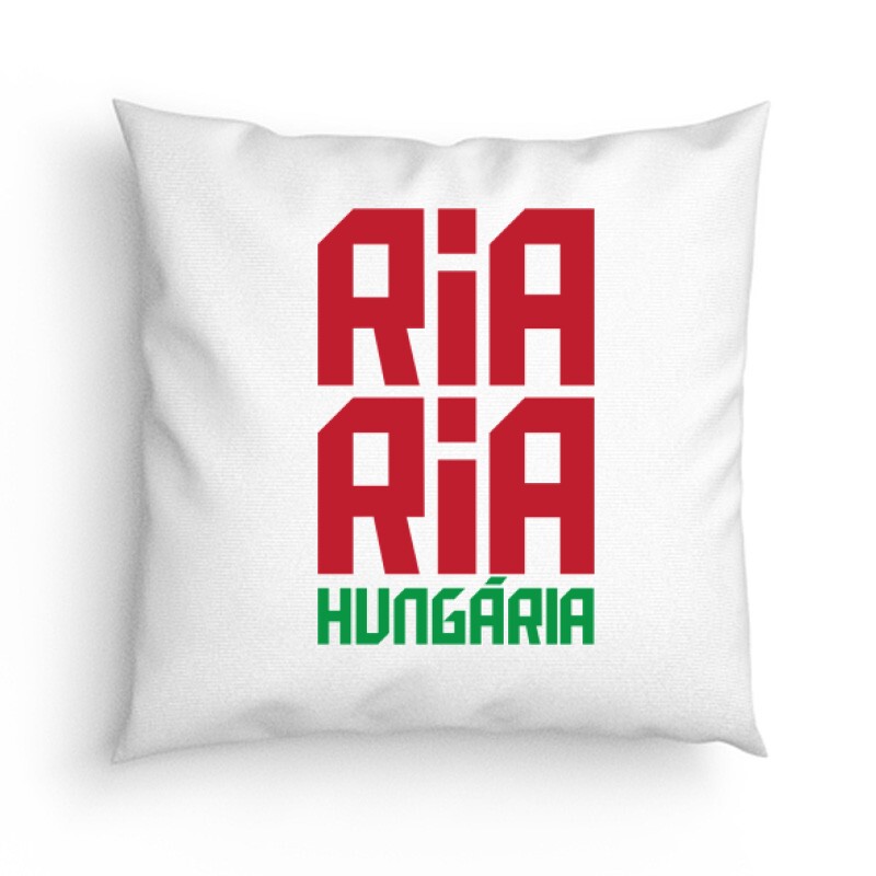Ria ria hungária Text Párna