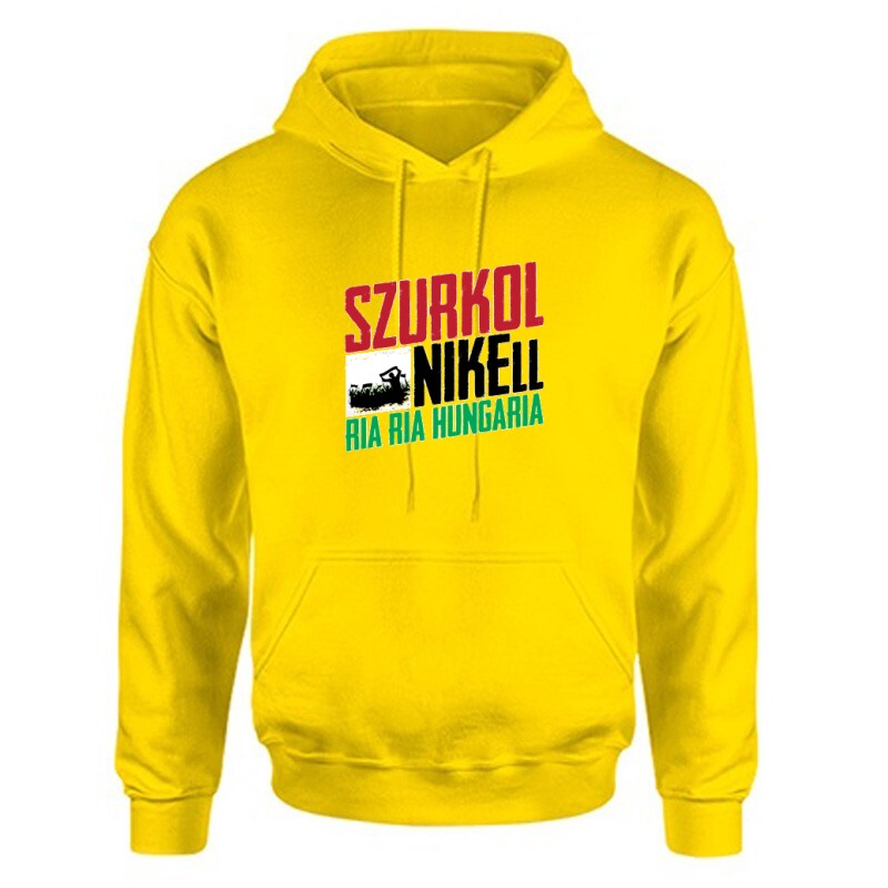Szurkolni kell Unisex Kapucnis Pulcsi