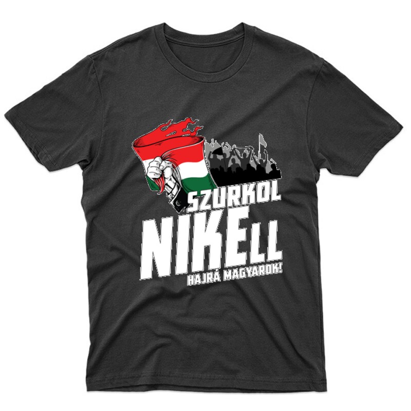 Szurkolni kell - zászló Unisex Póló