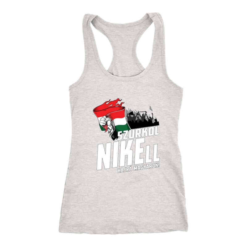 Szurkolni kell - zászló Női Trikó