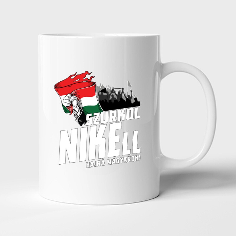 Szurkolni kell - zászló Bögre