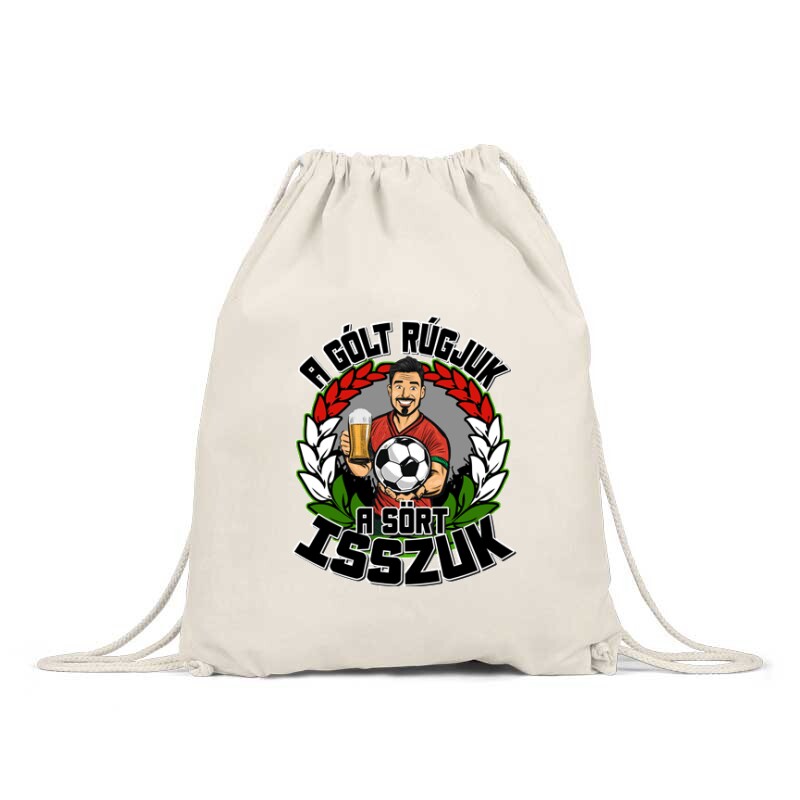 A gólt rúgjuk, a sört isszuk Hátizsák