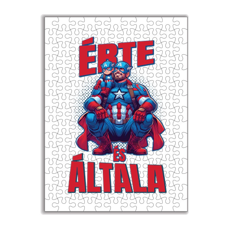 Érte és általa - Amerika kapitány Puzzle