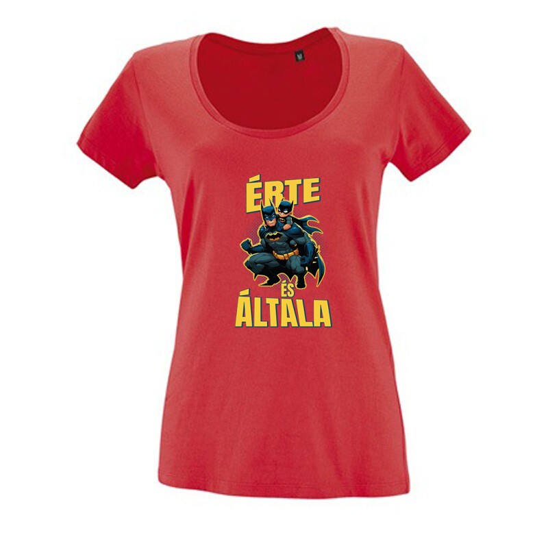 Érte és Általa - Batman Női O Nyakú Póló