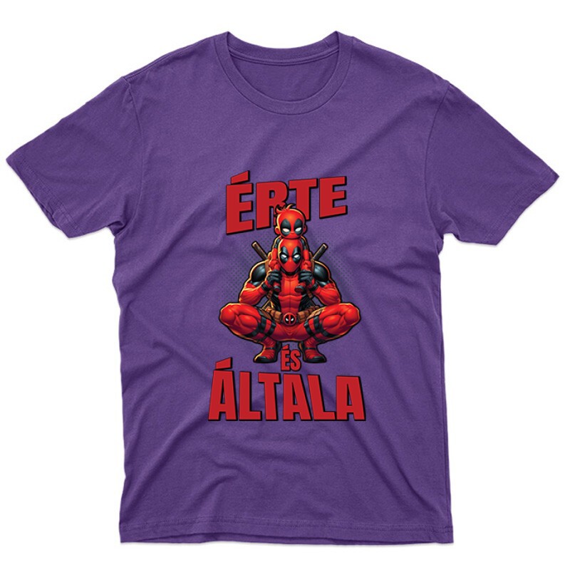 Érte és Általa - Deadpool Unisex Póló