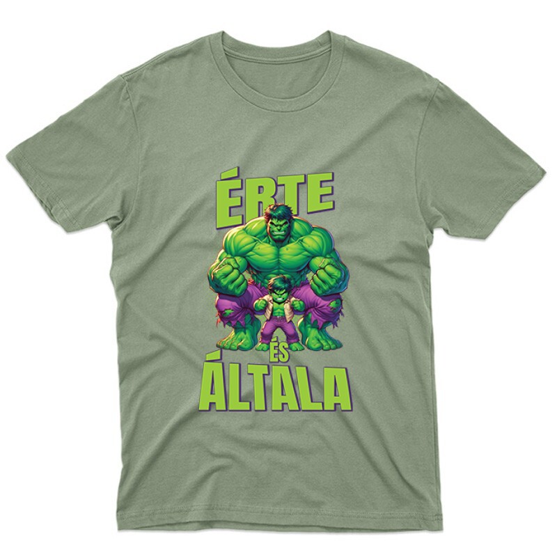 Érte és Általa - Hulk Unisex Póló