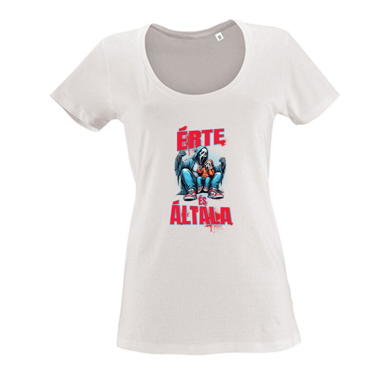 Érte és Általa - Sikoly Női O Nyakú Póló