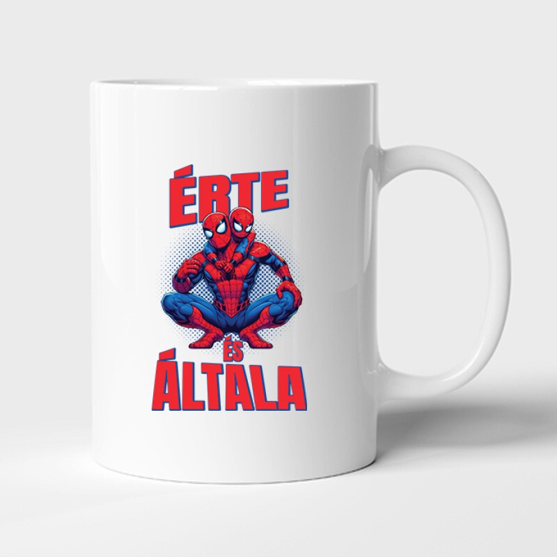 Érte és Általa - Pókember Bögre