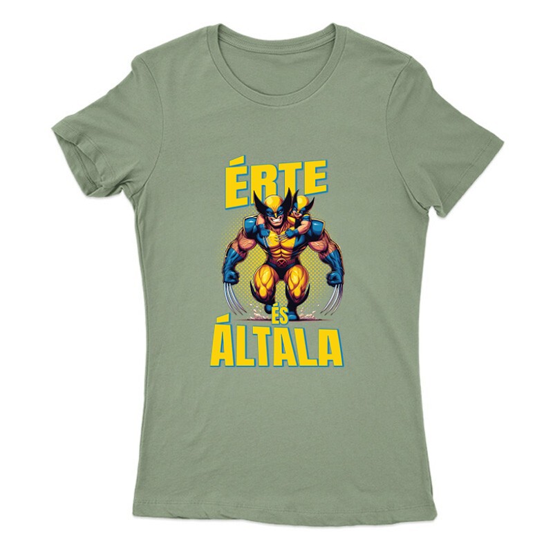 Érte és Általa - A farkas Női Póló