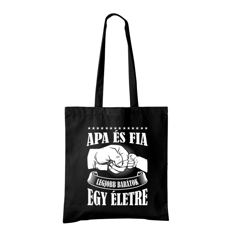 Apa - Fia legjobb barátok Bevásárló Táska
