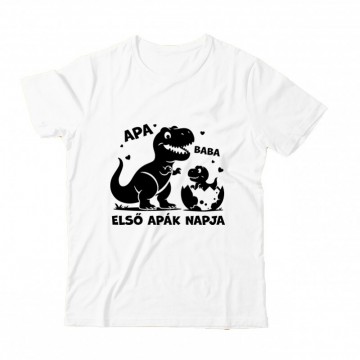 Apa Baba Dino Gyermek Póló