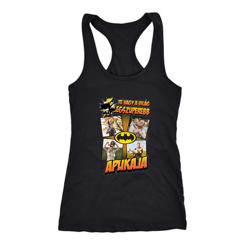 A világ legszuperebb apukája (Batman) Fényképes Női Trikó