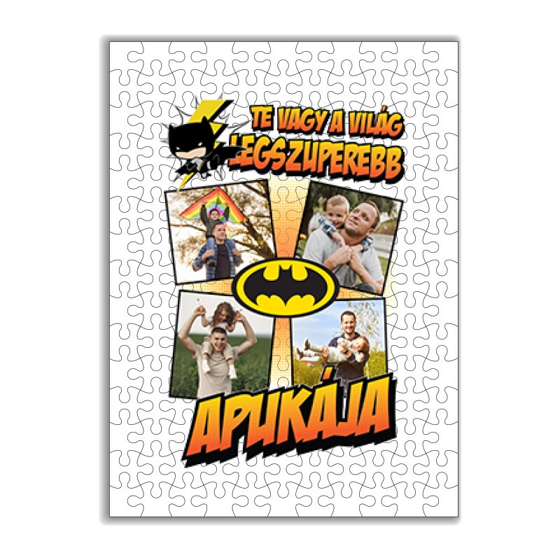 A világ legszuperebb apukája (Batman) Fényképes Puzzle