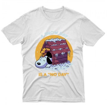 Snowday is a no day Snoopy...