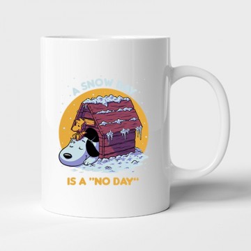 Snowday is a no day Snoopy...