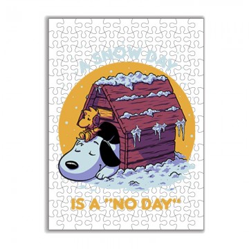 Snowday is a no day Snoopy...