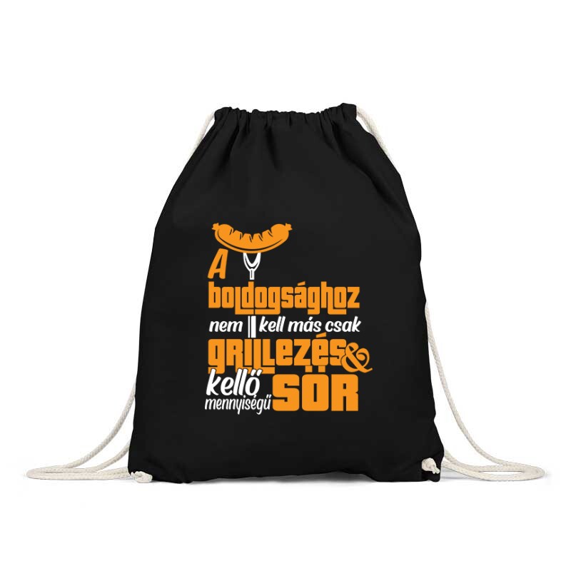 Grillezés és kellő sör Hátizsák