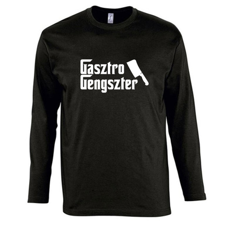 Gasztro Gengszter Hosszú Ujjú Póló