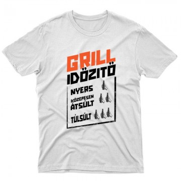 Grill Időzítő Unisex Póló