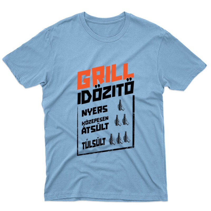 Grill Időzítő Unisex Póló