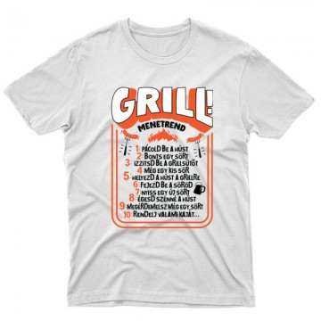 Grill menetrend Unisex Póló