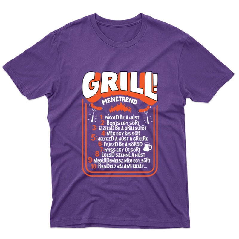 Grill menetrend Unisex Póló