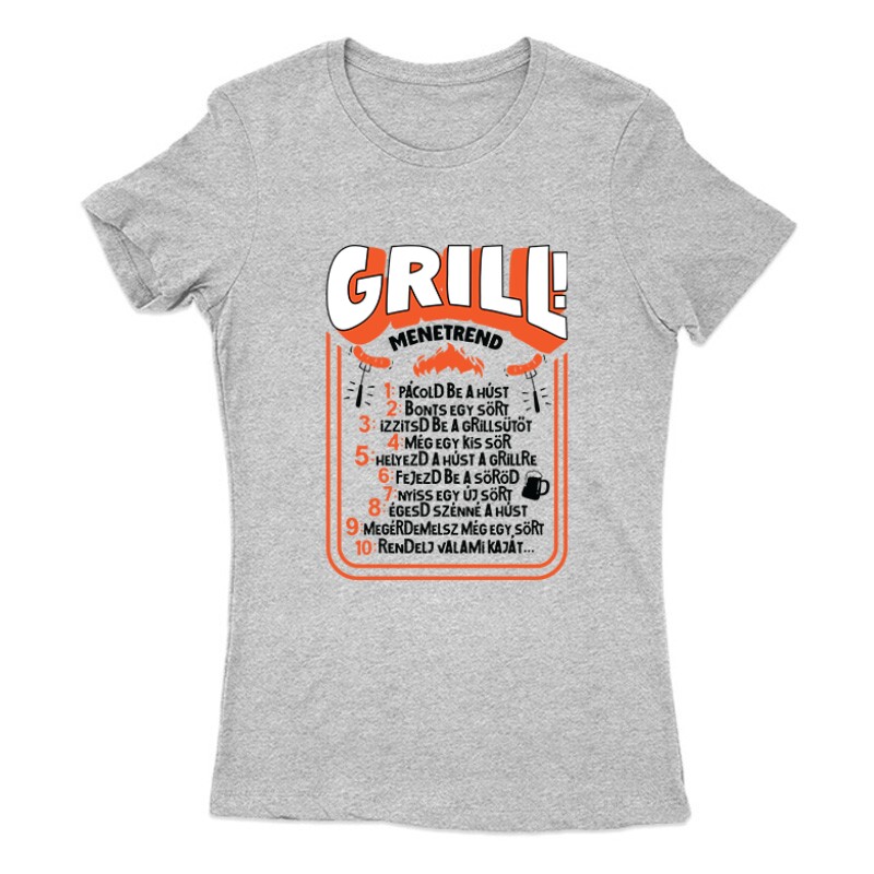 Grill menetrend Női Póló