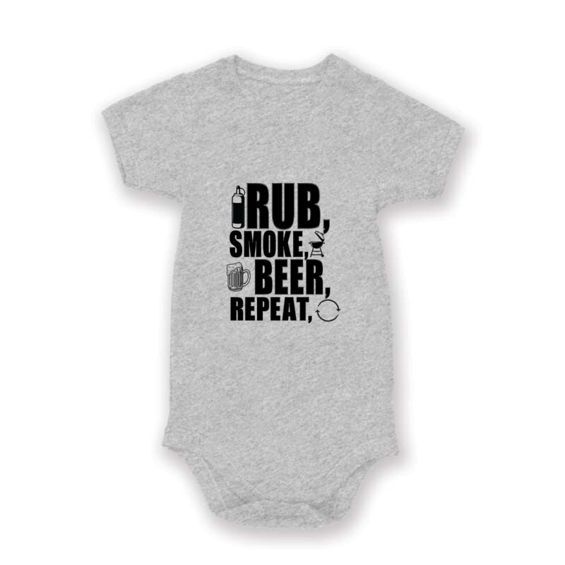 Rub, Smoke, Grill, Repeat Baby Body