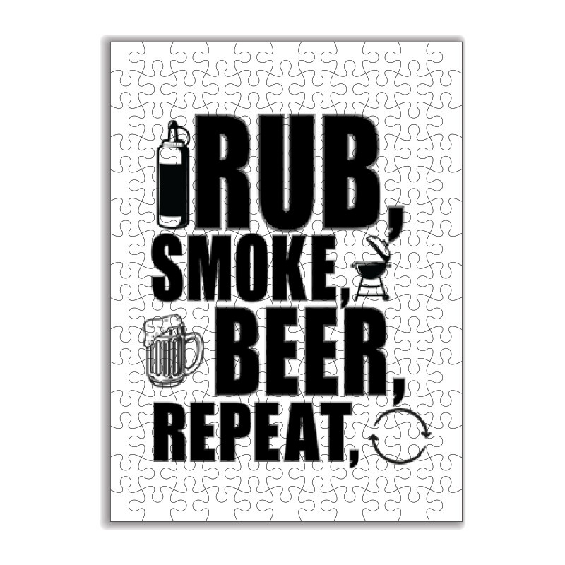 Rub, Smoke, Grill, Repeat Puzzle