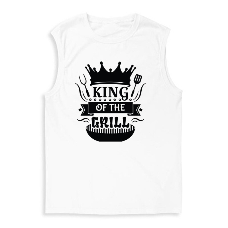 King of the grill Férfi Trikó