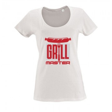 Grill Master Női O Nyakú Póló