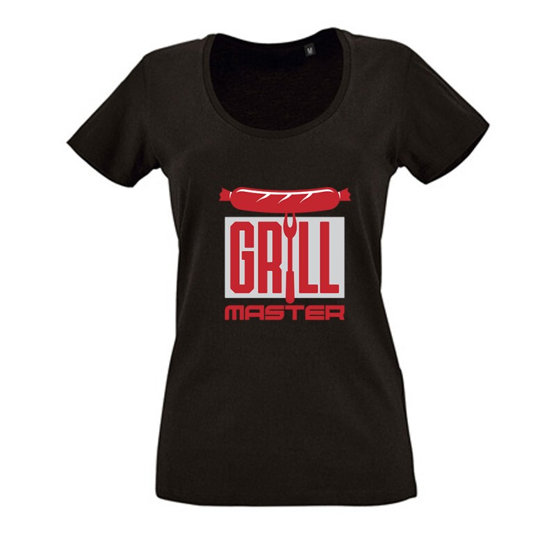 Grill Master Női O Nyakú Póló