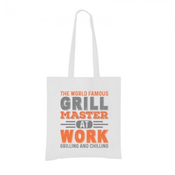 Grill Master at work...